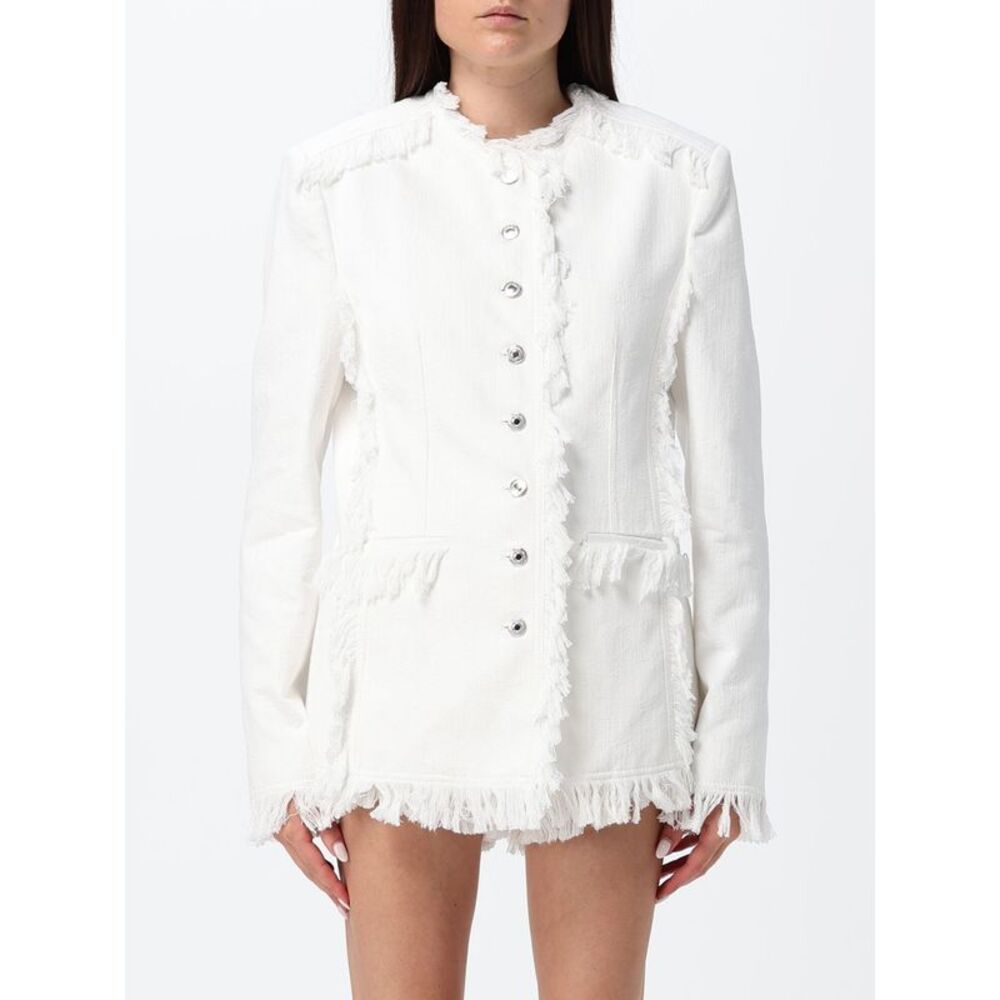 Msgm Jacket Woman Natural